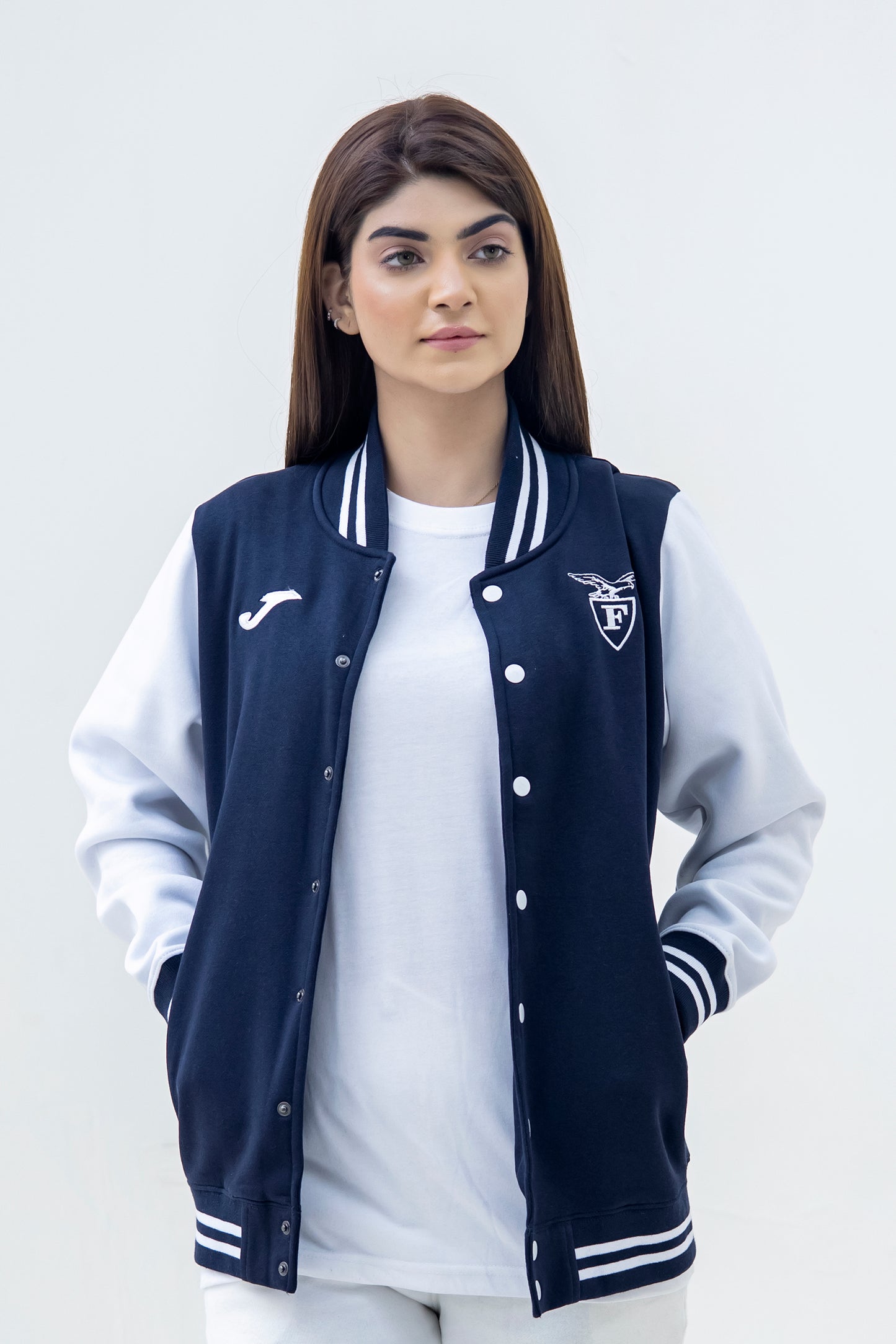 Joma Unisex Embroidered BaseBall Varisty Jacket -2594