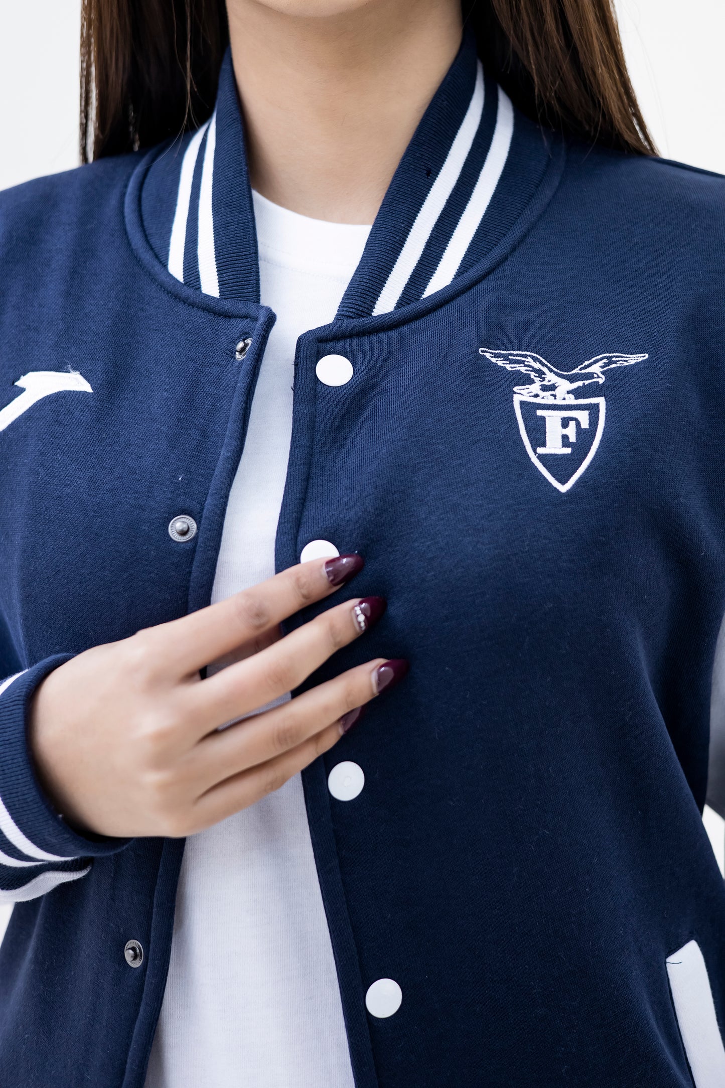 Joma Unisex Embroidered BaseBall Varisty Jacket -2594