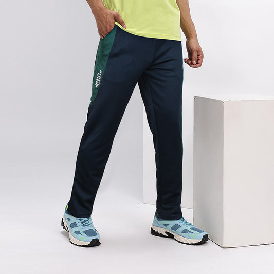 2672-FX Dry Fit Side Panel Men Trouser-FX004-Navy Green