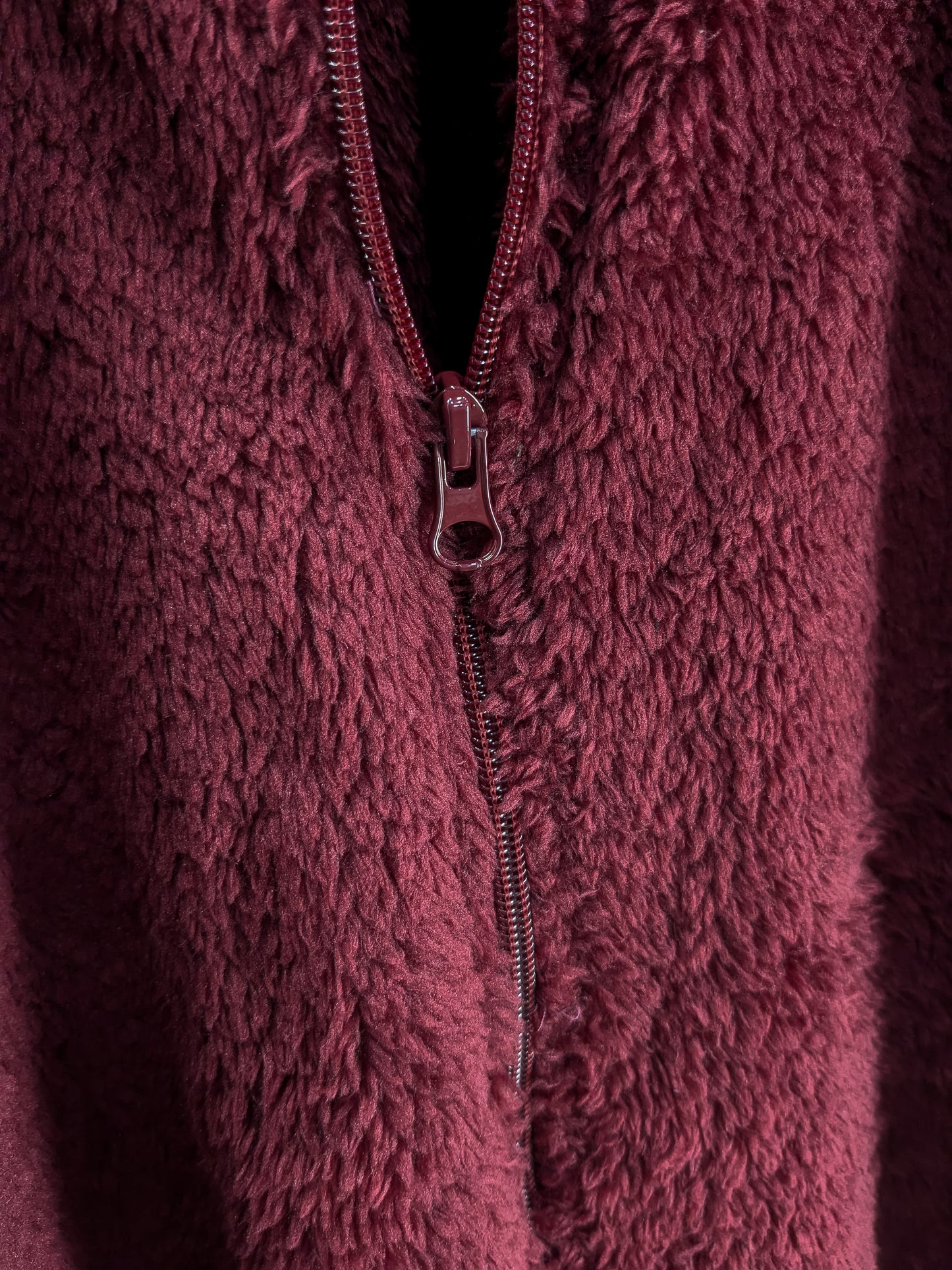 2788-Crazyage Furr Full Zip Jacket With Front Pocket Women