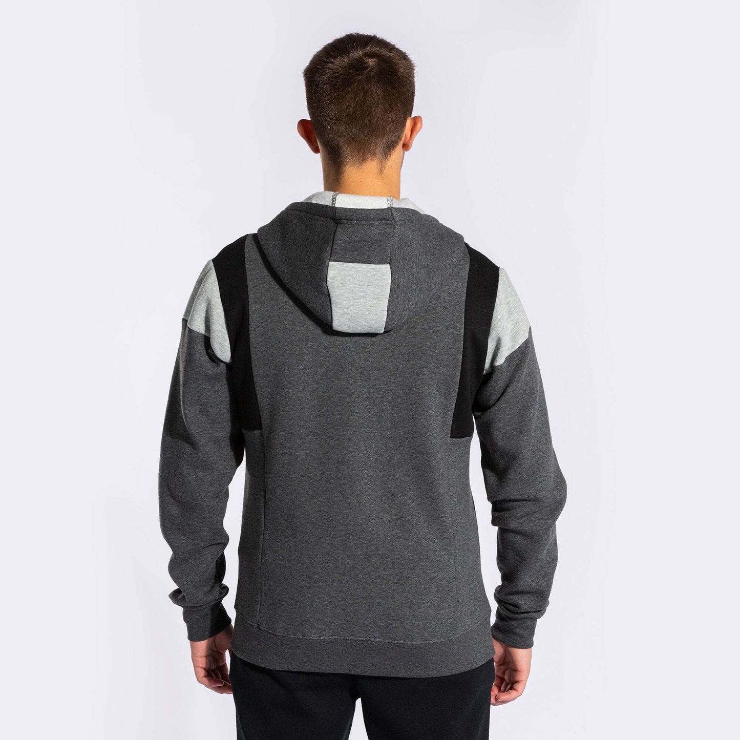 Joma Full Zipper Hood For Men-MZHDY-2006-Dark grey - FactoryX.pk