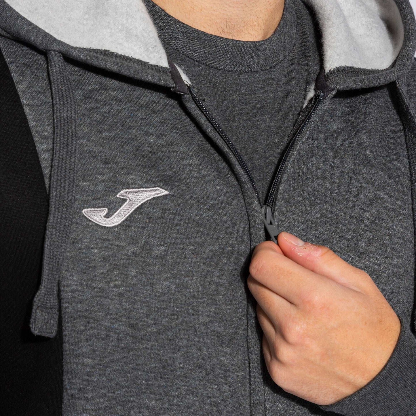Joma Full Zipper Hood For Men-MZHDY-2006-Dark grey - FactoryX.pk