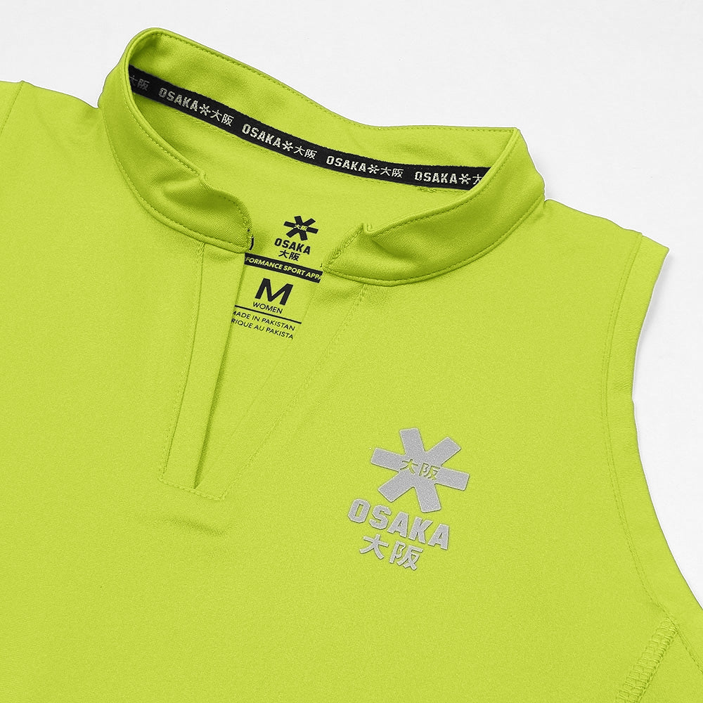 OSK Court Tank Top For Women-2615-Lime Green