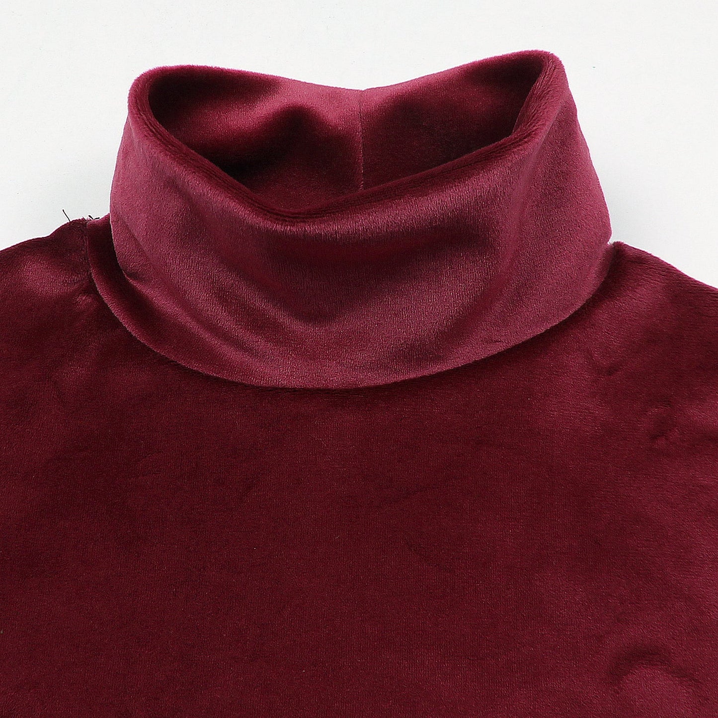 Velvet Turtle Neck For Women-2352