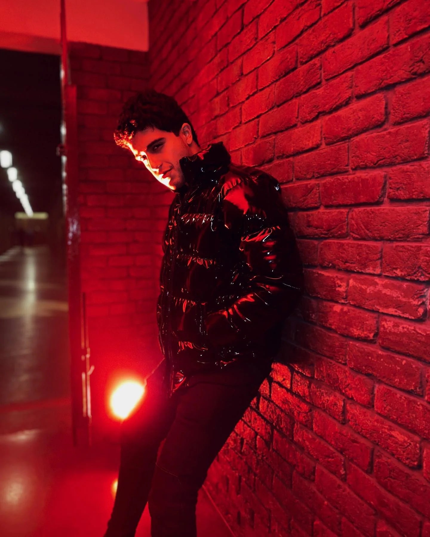 3001-Men’s Vinyl Full Zip Jacket