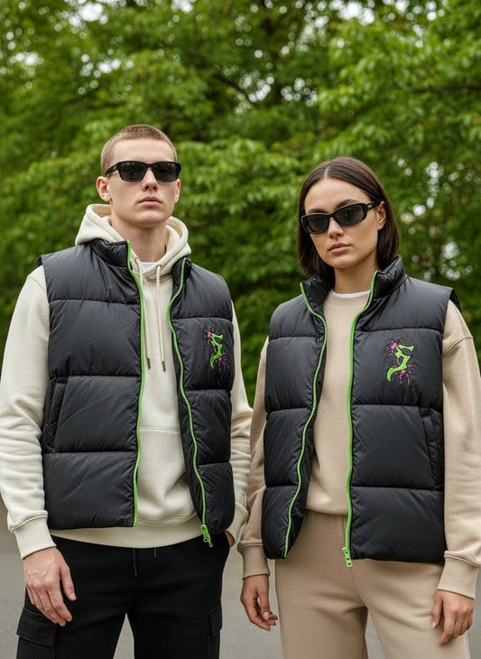 2767-Signature Sleeveless Puffer Jacket