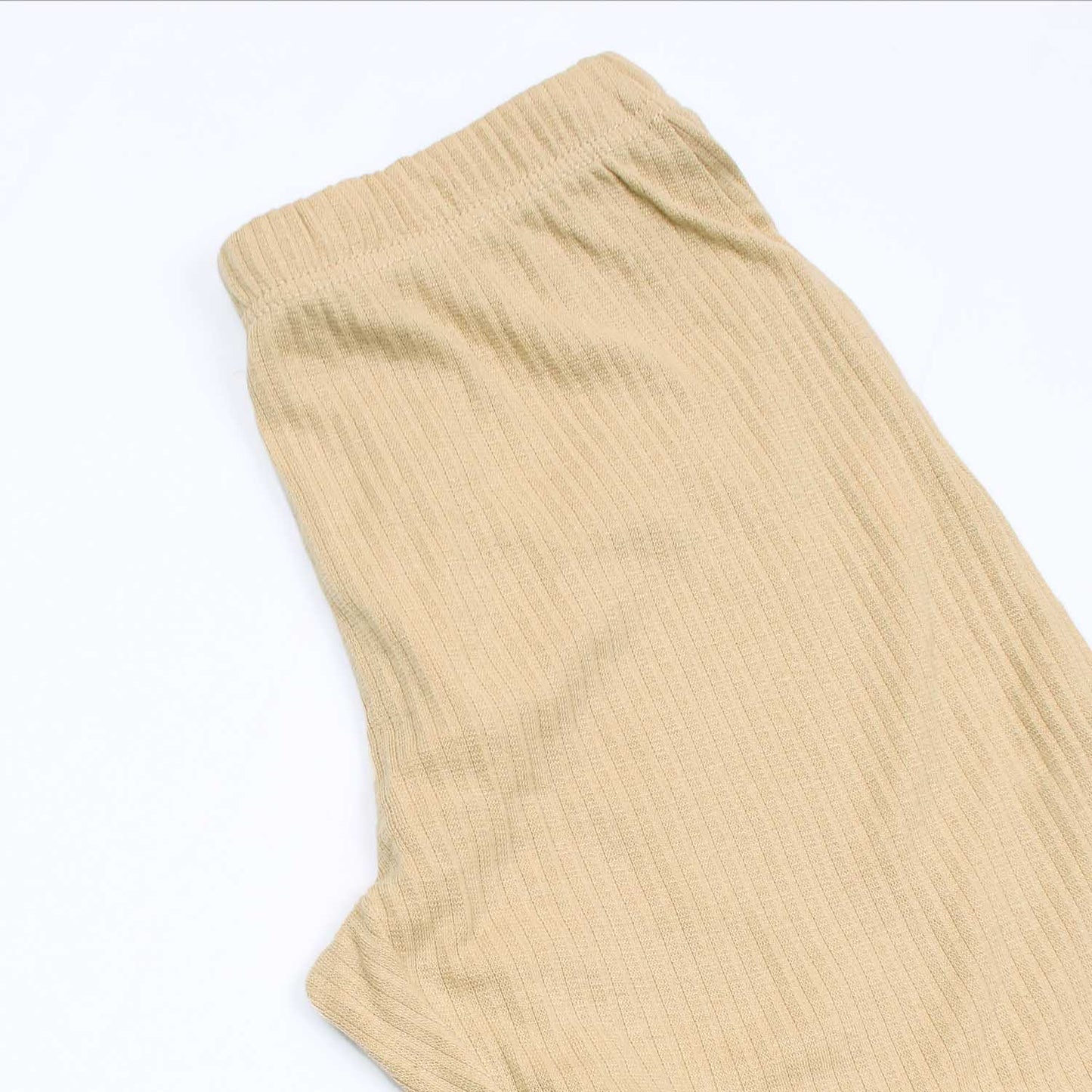 Ribbed Bell Bottom Trouser Isawitfirst-Fx1041-2297-Beige