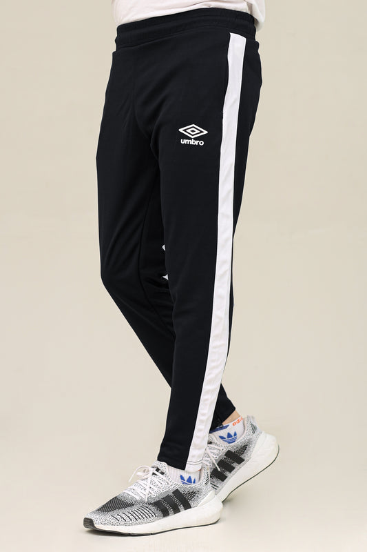 2449-Umb Dry-Fit Side Panel Trouser-FX002-Black White