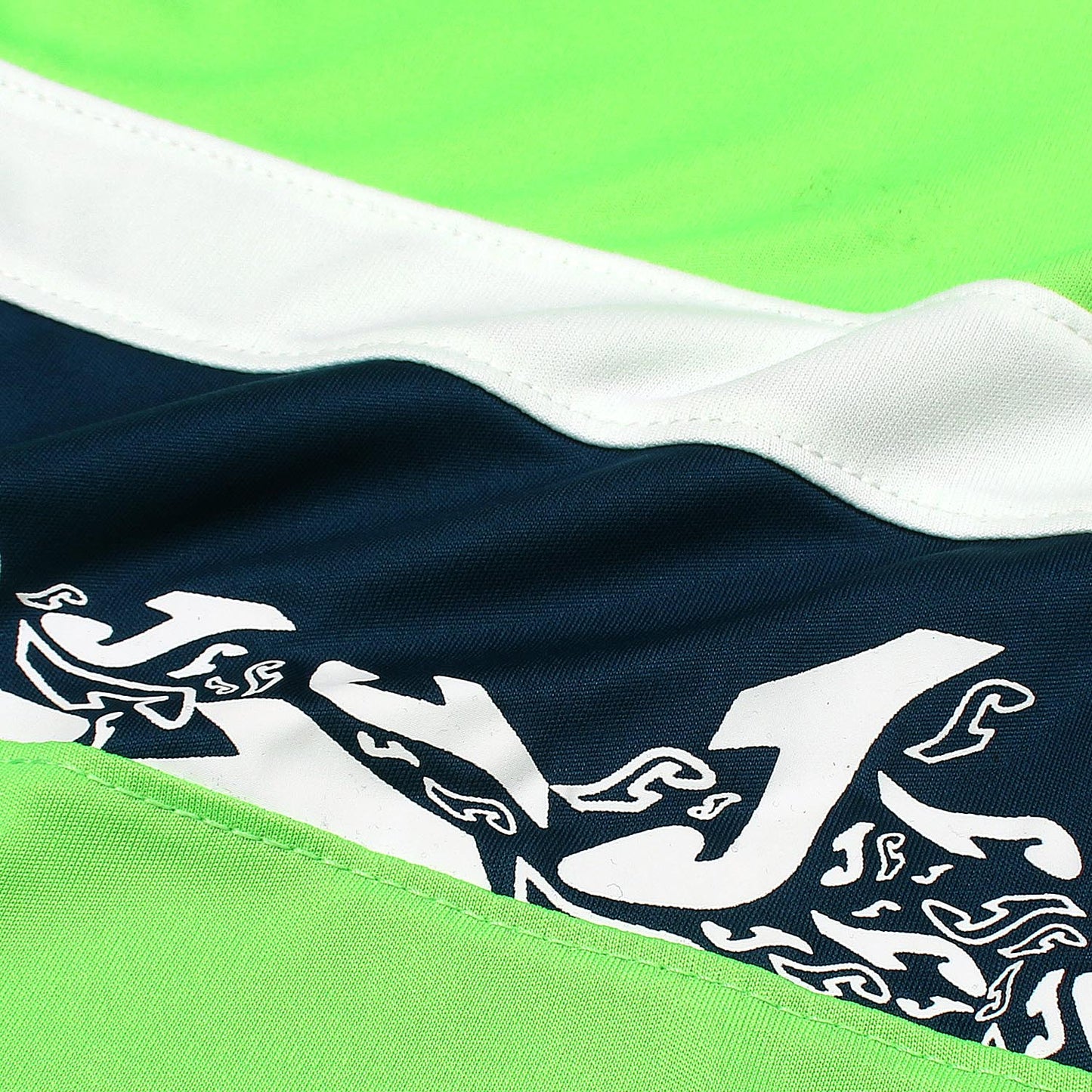 Joma Blizzard Summer Polyester T-shirt For Kids-KTST-2192Flour Green Navy