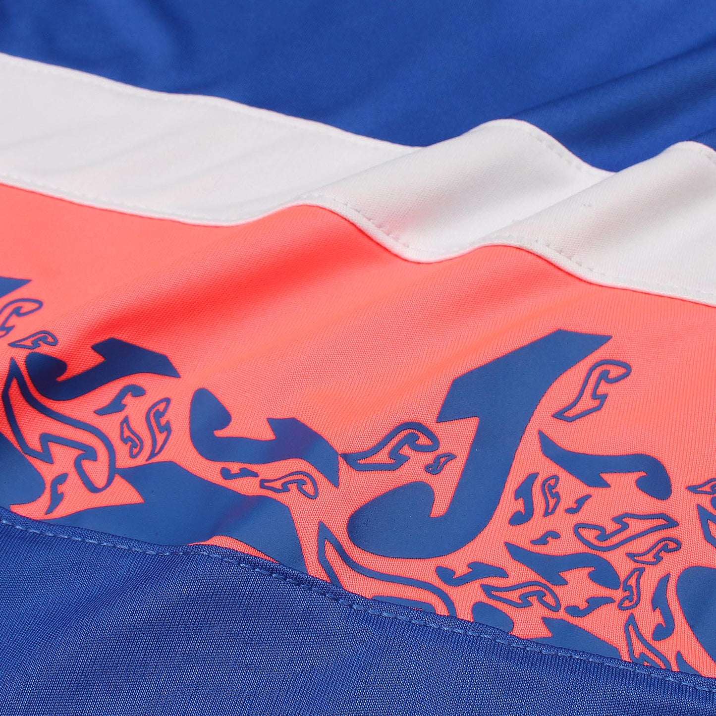 Joma Blizzard Summer Polyester T-shirt For kids-KTST-2192Royal Pink