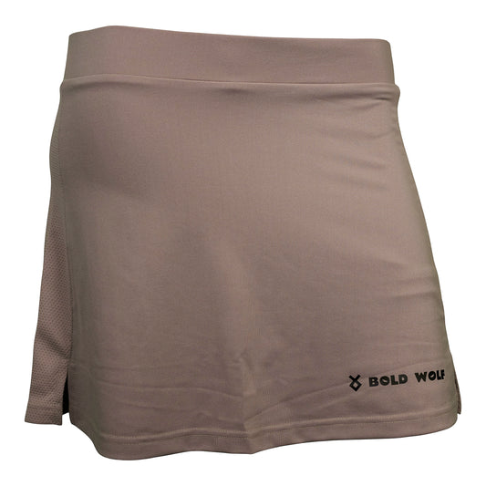 2687-Bold Wolf Lunar Skort For Women-Grey