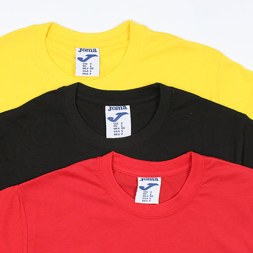 Pack Of 3 Joma Desert Plain Round Neck T-shirt Men's-06