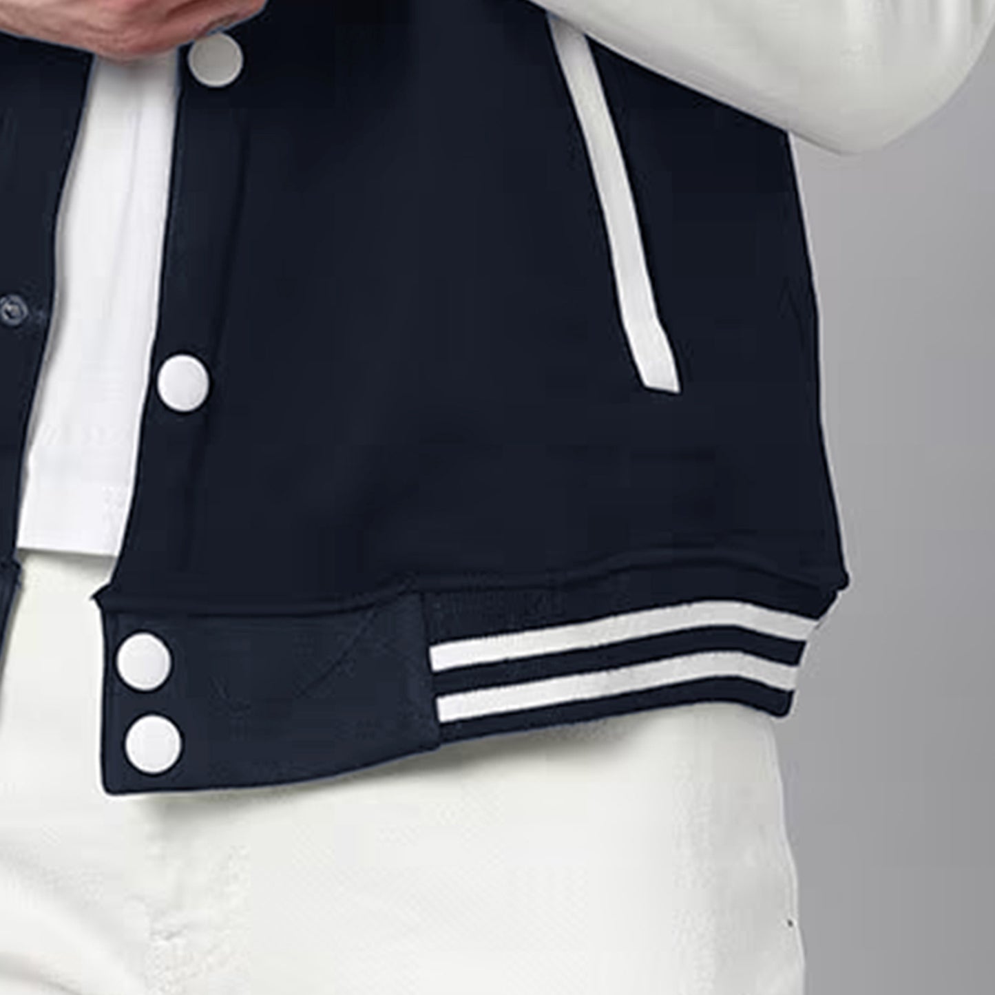 Joma Unisex Plain BaseBall Varisty Jacket -2595