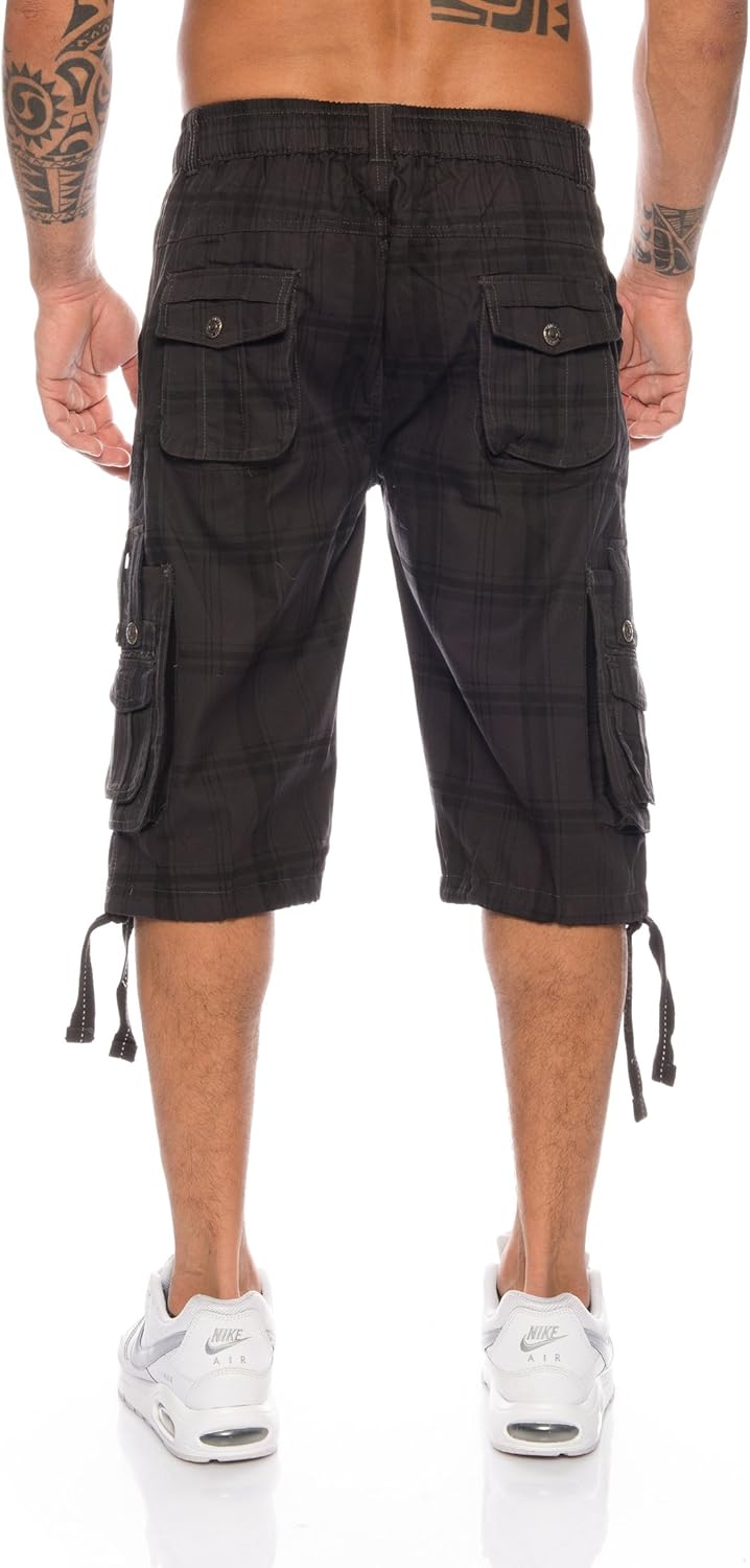 Raff & Taff Bermuda Shorts For Men-RT302-2628 Anthracite