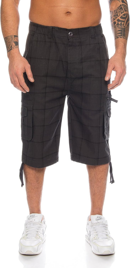 Raff & Taff Bermuda Shorts For Men-RT330-2629 Anthracite
