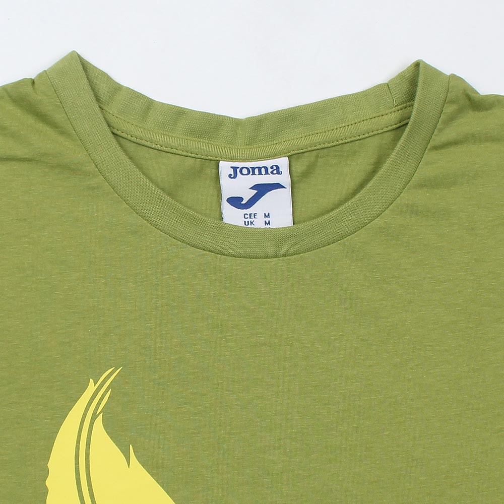 Leaf Printed T-shirt For Ladies-2242-Olive