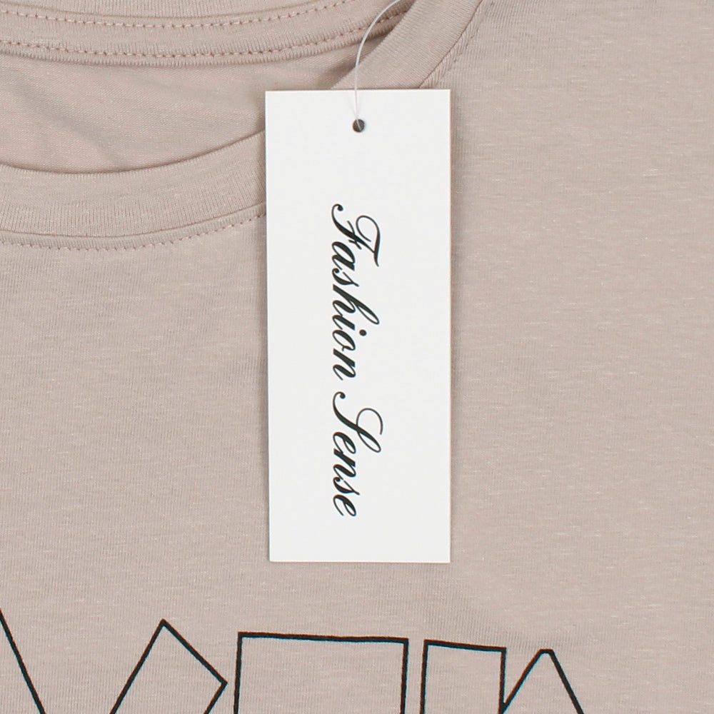 Never Tiger Print T-shirt For Women