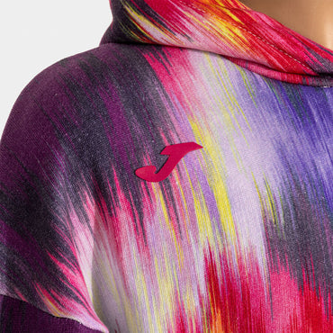 2675-Joma Metaverse Multicolor Hoodie For Kids-Pink