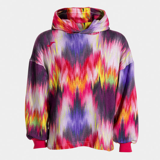2675-Joma Metaverse Multicolor Hoodie For Kids-Pink