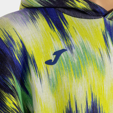 2675-Joma Metaverse Multicolor Hoodie For Kids-Yellow