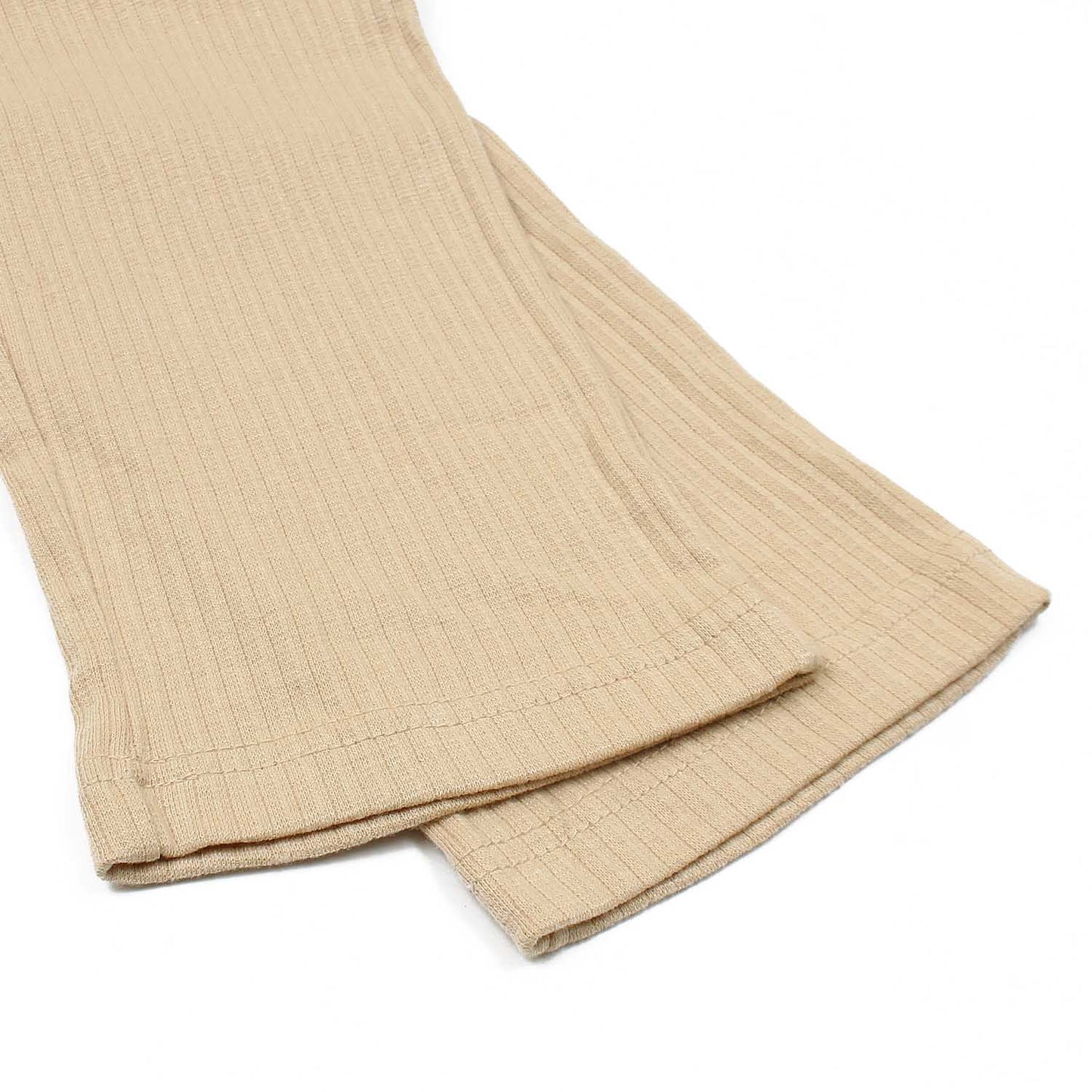 Women Rib Leggings Isawitfirst-2296-Fx1040-Beige