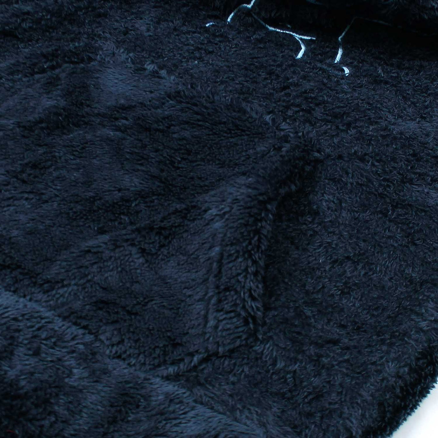 Teddy Bear Embroidered Furr Sherpa Hood For Women-2303