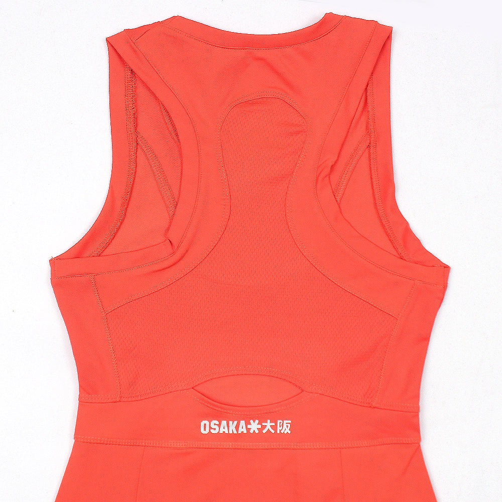 Osk Floucy Dress Women-2534-Orange