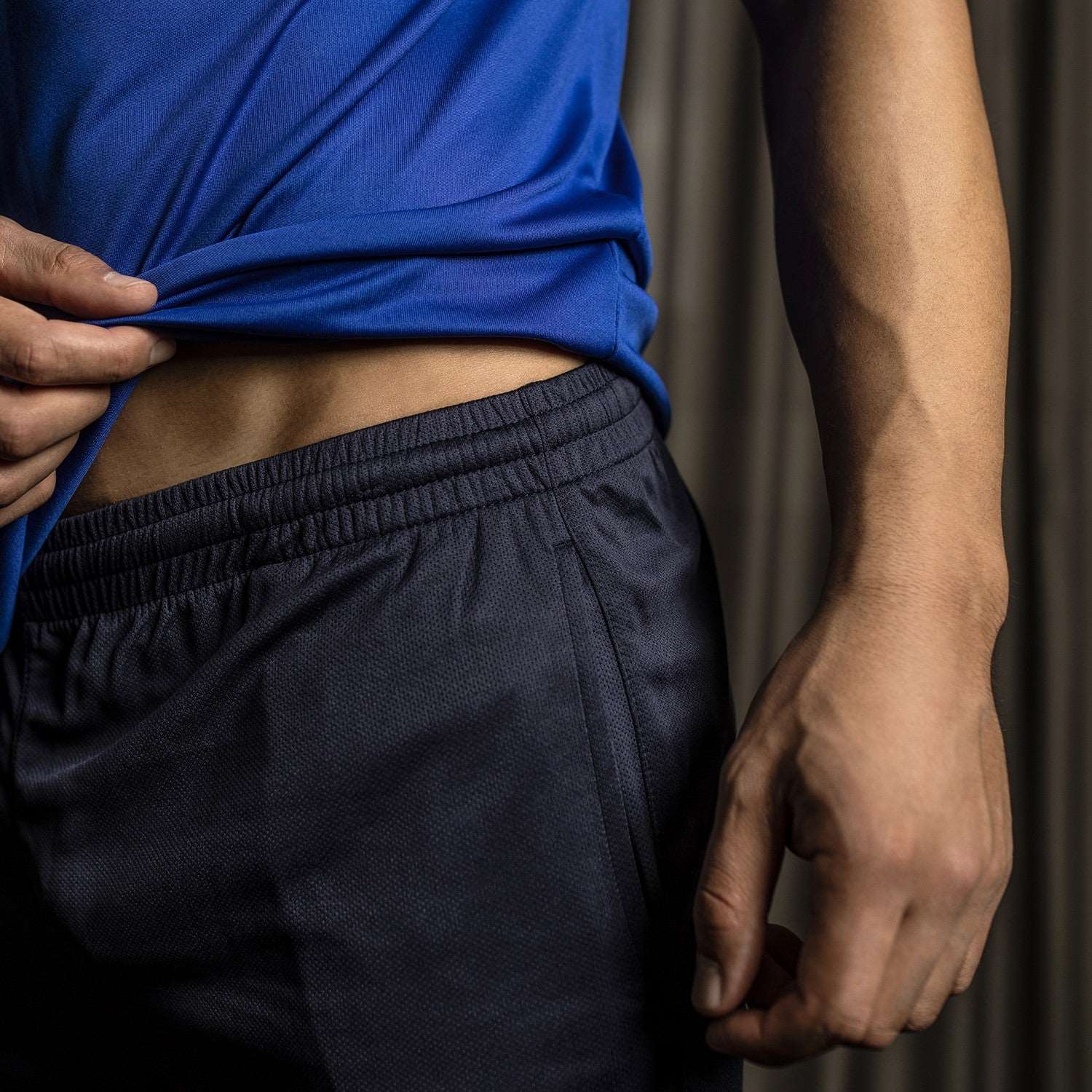 Cflex Activewear Short For Men-MSTS-2003-Navy - FactoryX.pk