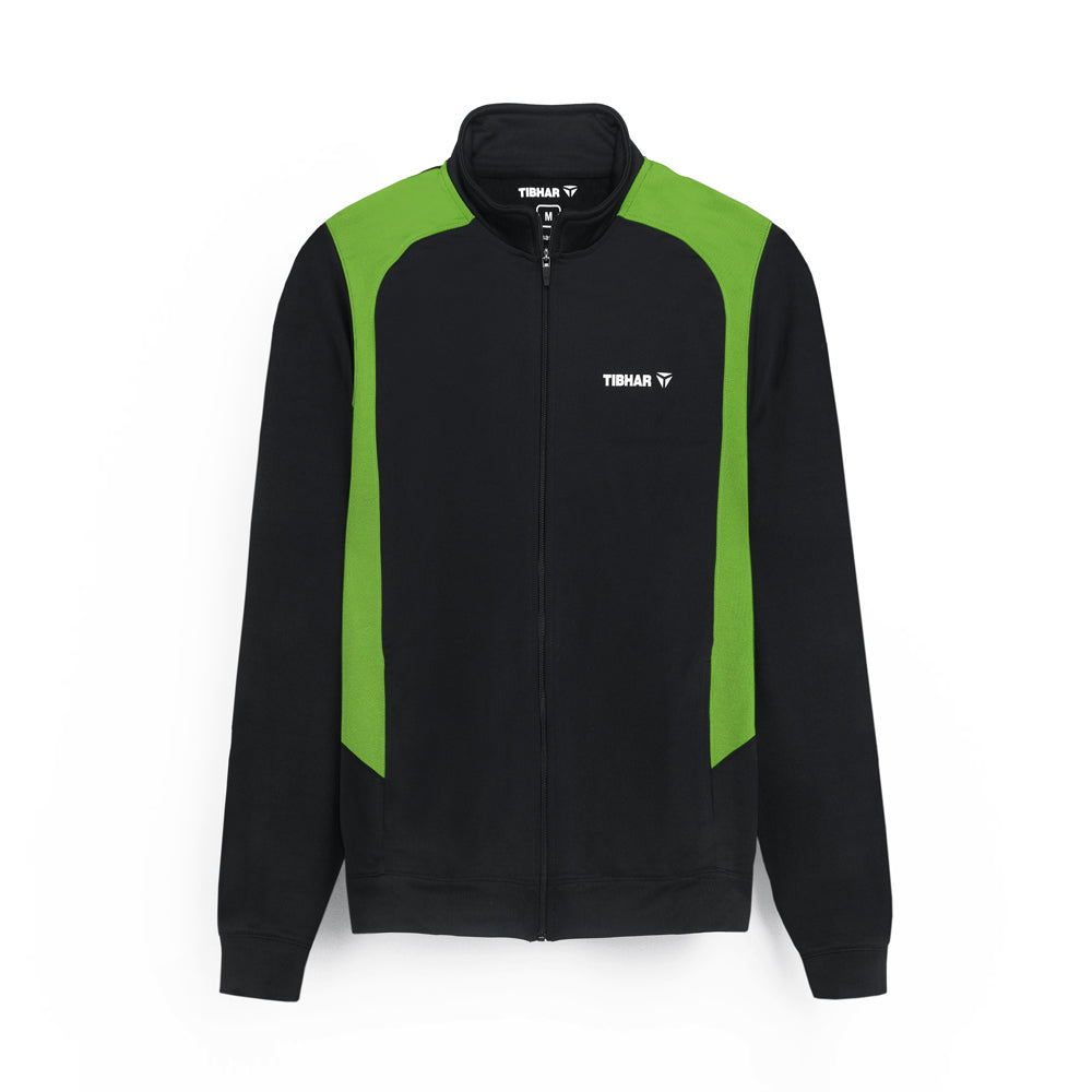 Tibhar Mundo Zipper Jacket For Men-2438 -Black Lime