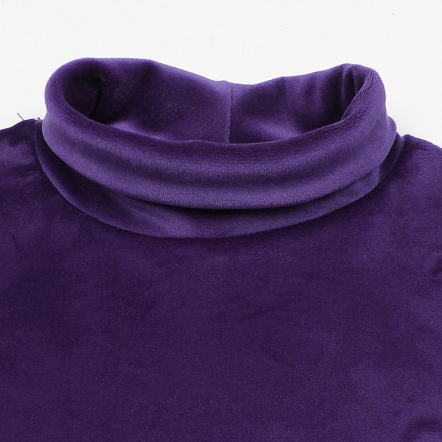 Velvet Turtle Neck For Women-2352