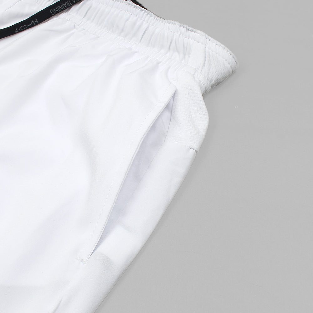 2618-Osaka Two In One Shorts For Men-White