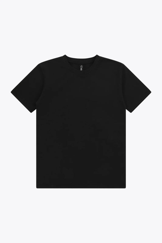 2727-Osk Basic Short Sleeve T Shirt Men-Black