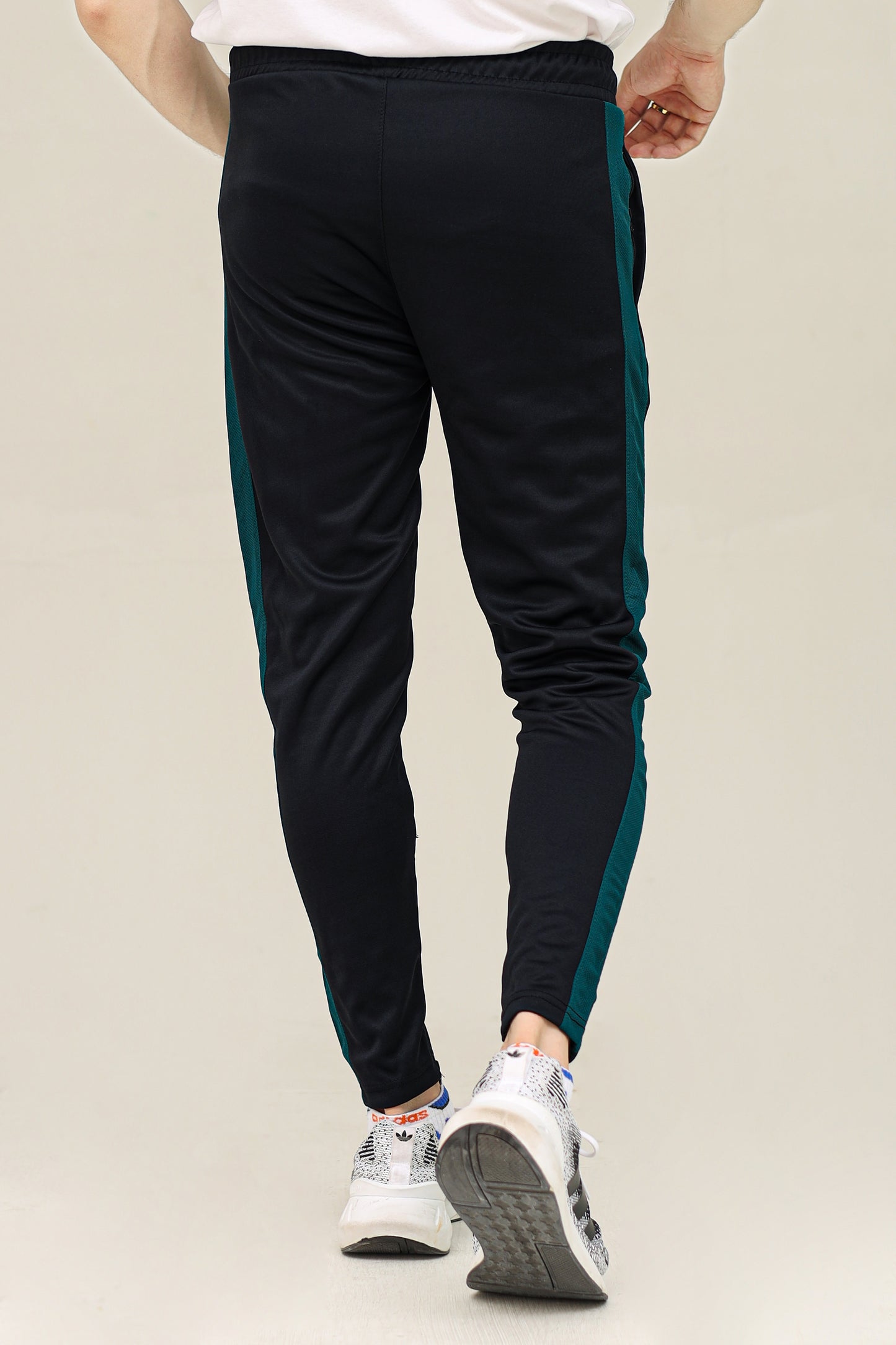 2449-Umb Dry-Fit Side Panel Trouser-FX002-Black Green