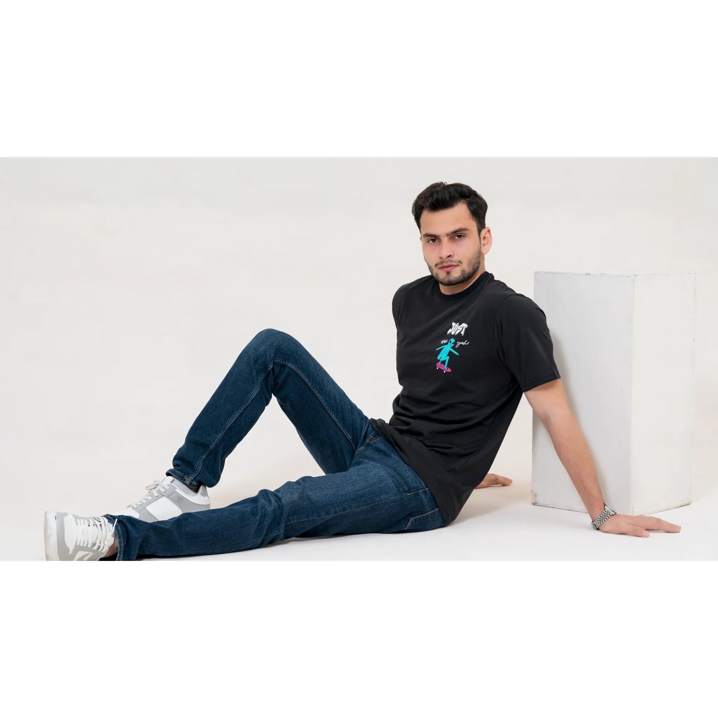 X-Fit Just Rid Alien Graphic T-Shirt For Men