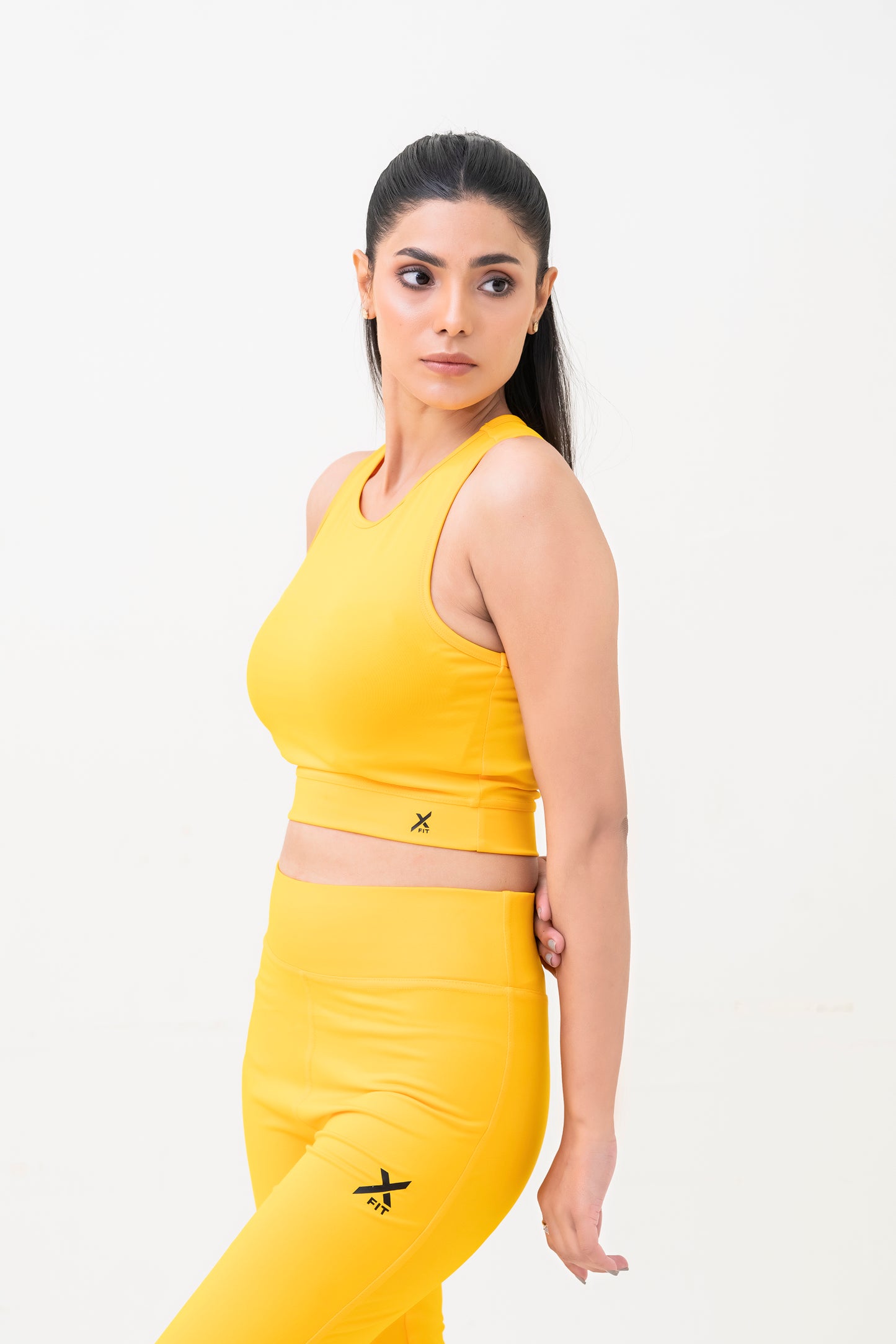 Fx Cutout Back Activewear Sports Bra Set-1094-2597
