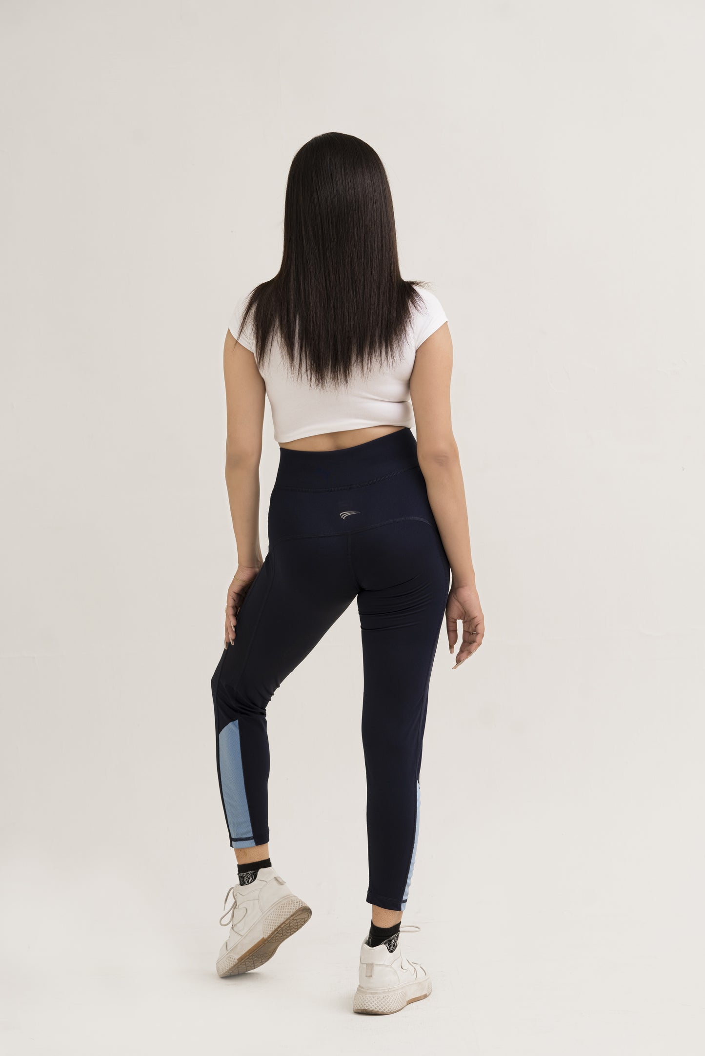 2517-Falcon Activewear Leggings For Gym/Yoga-FX1084-Navy Sky