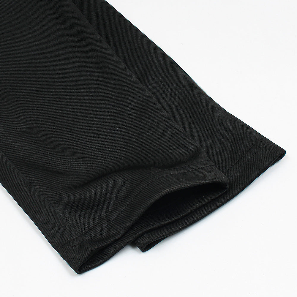 2672-FX Dry Fit Side Panel Men Trouser-FX004-Black Green