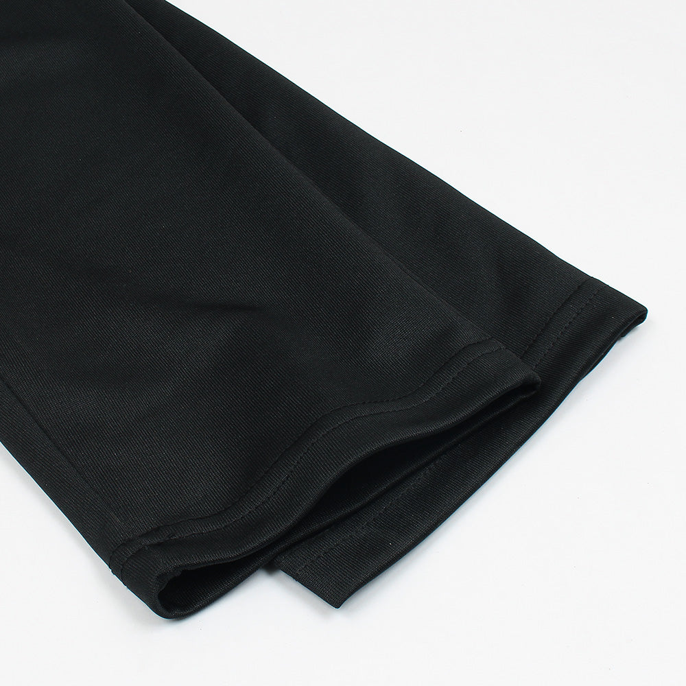 2672-FX Dry Fit Side Panel Men Trouser-FX004-Black White