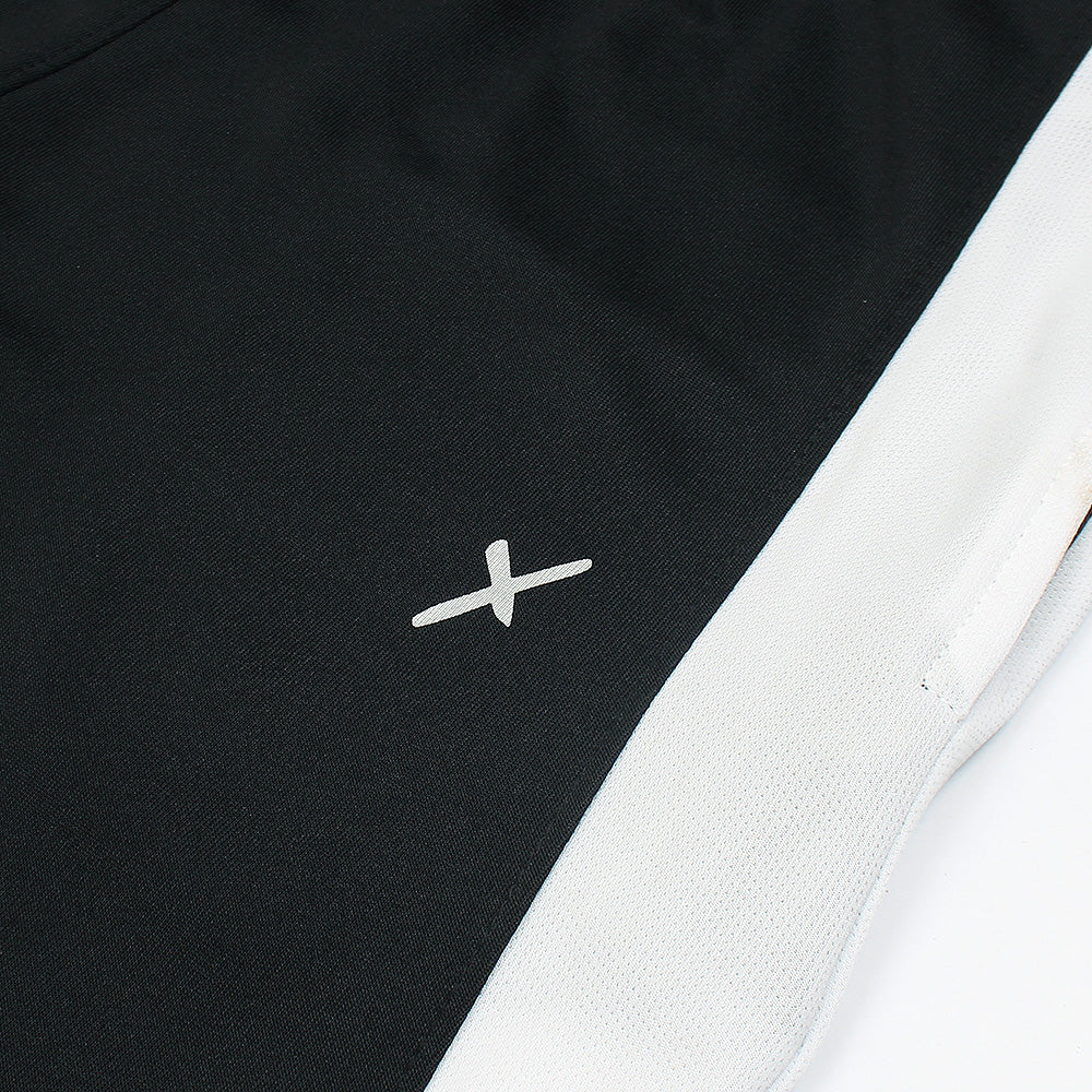 2450-FX Dry-Fit Side Panel Trouser-FX001-Black White
