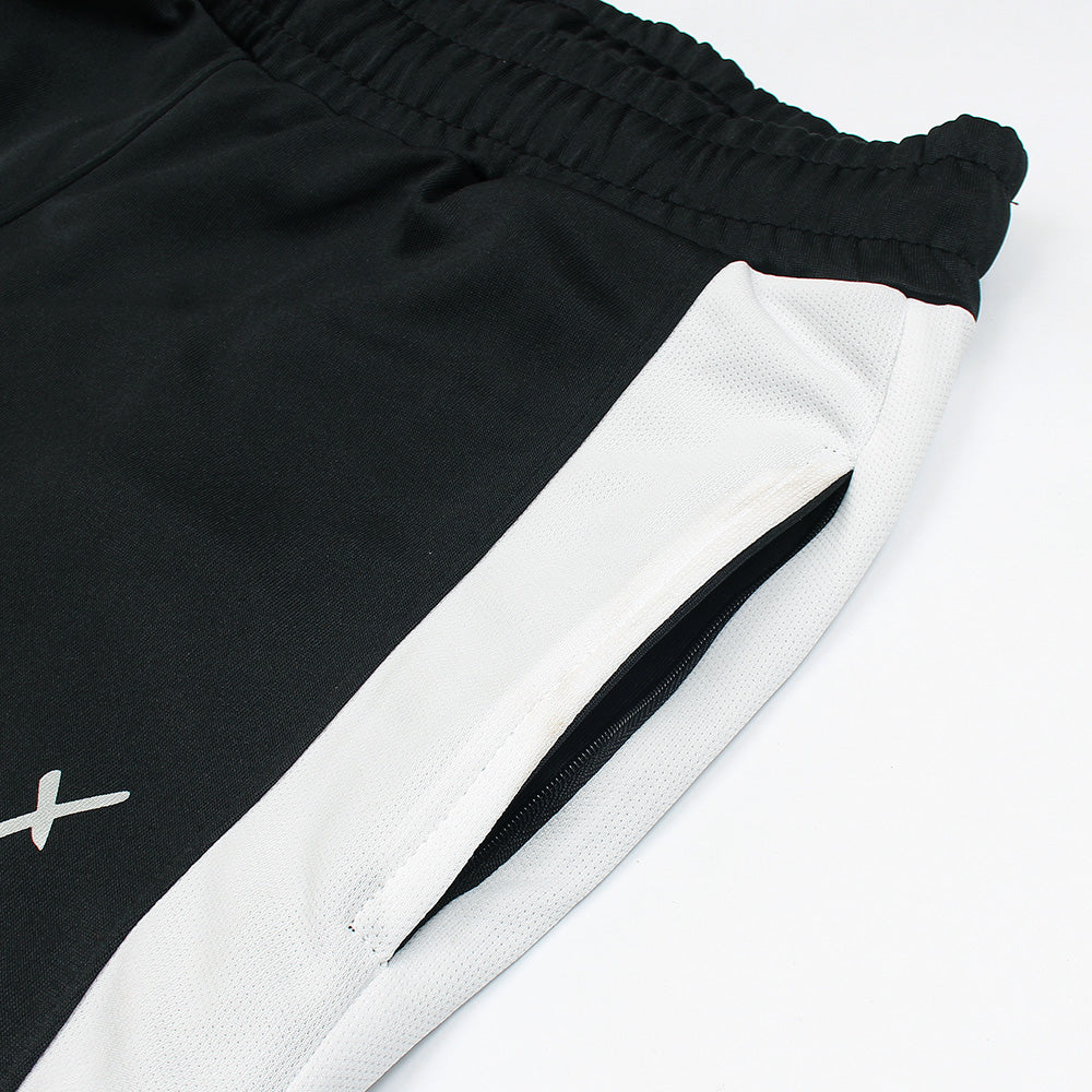 2450-FX Dry-Fit Side Panel Trouser-FX001-Black White