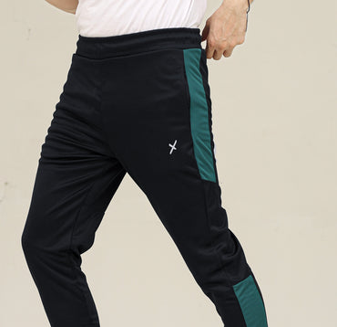 2450-FX Dry-Fit Side Panel Trouser-FX001-Black Green