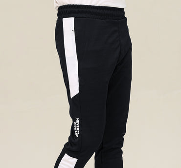 2450-FX Dry-Fit Side Panel Trouser-FX001-Black White