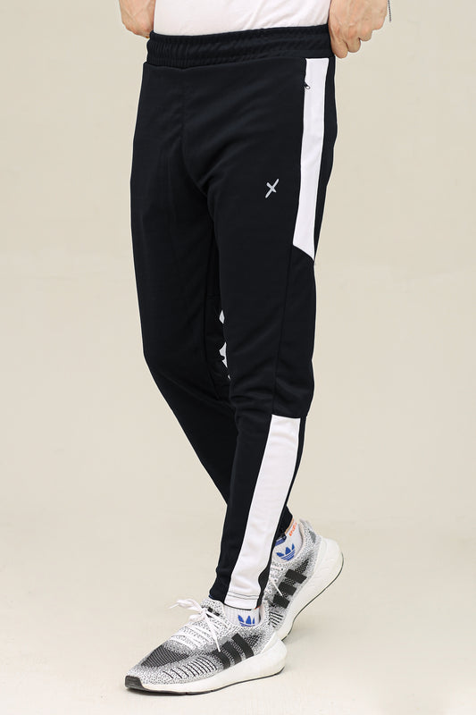 2450-FX Dry-Fit Side Panel Trouser-FX001-Black White