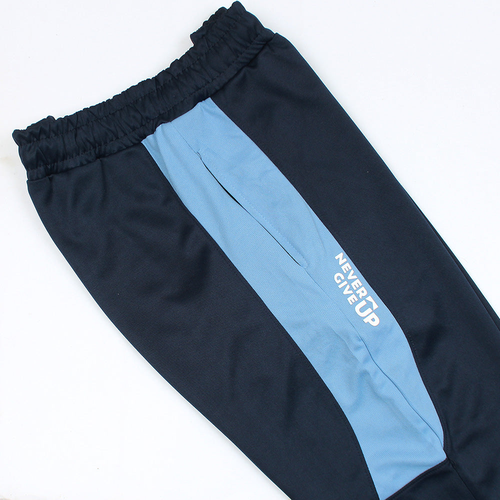 2672-FX Dry Fit Side Panel Men Trouser-FX004-Navy Sky