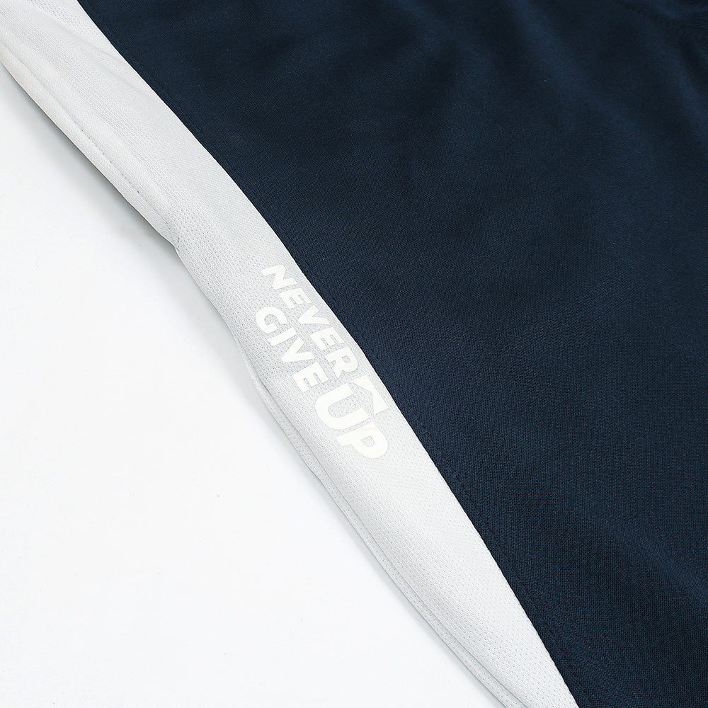 2672-FX Dry Fit Side Panel Men Trouser-FX004-Navy White