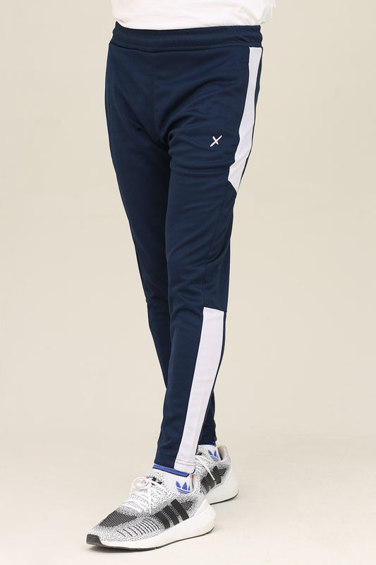 2450-FX Dry-Fit Side Panel Trouser-FX001-Navy White