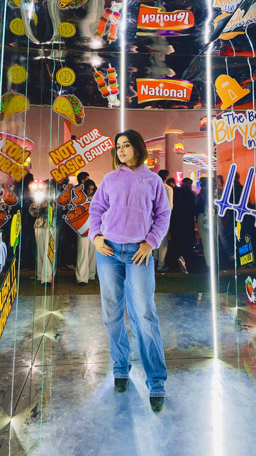 2763 Sherpa Furr Teddy Bear Hood For Women