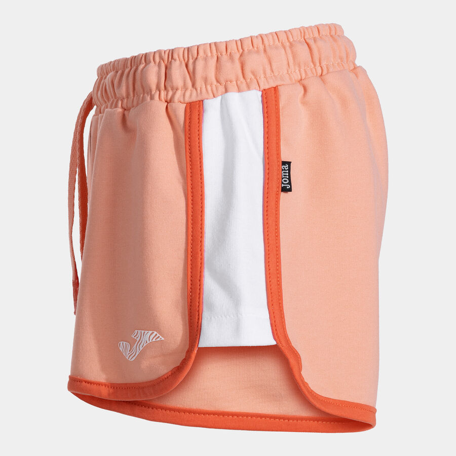 2670-Joma Berry Short For Girls-Orange White