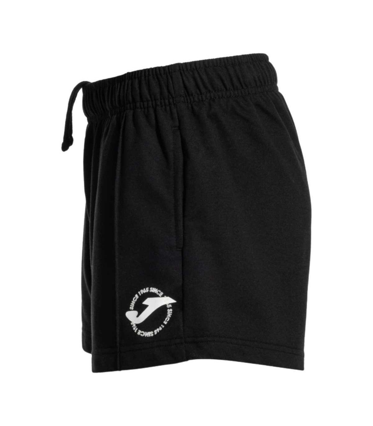 Joma Logo Short For Ladies-LSHR-2188-Black