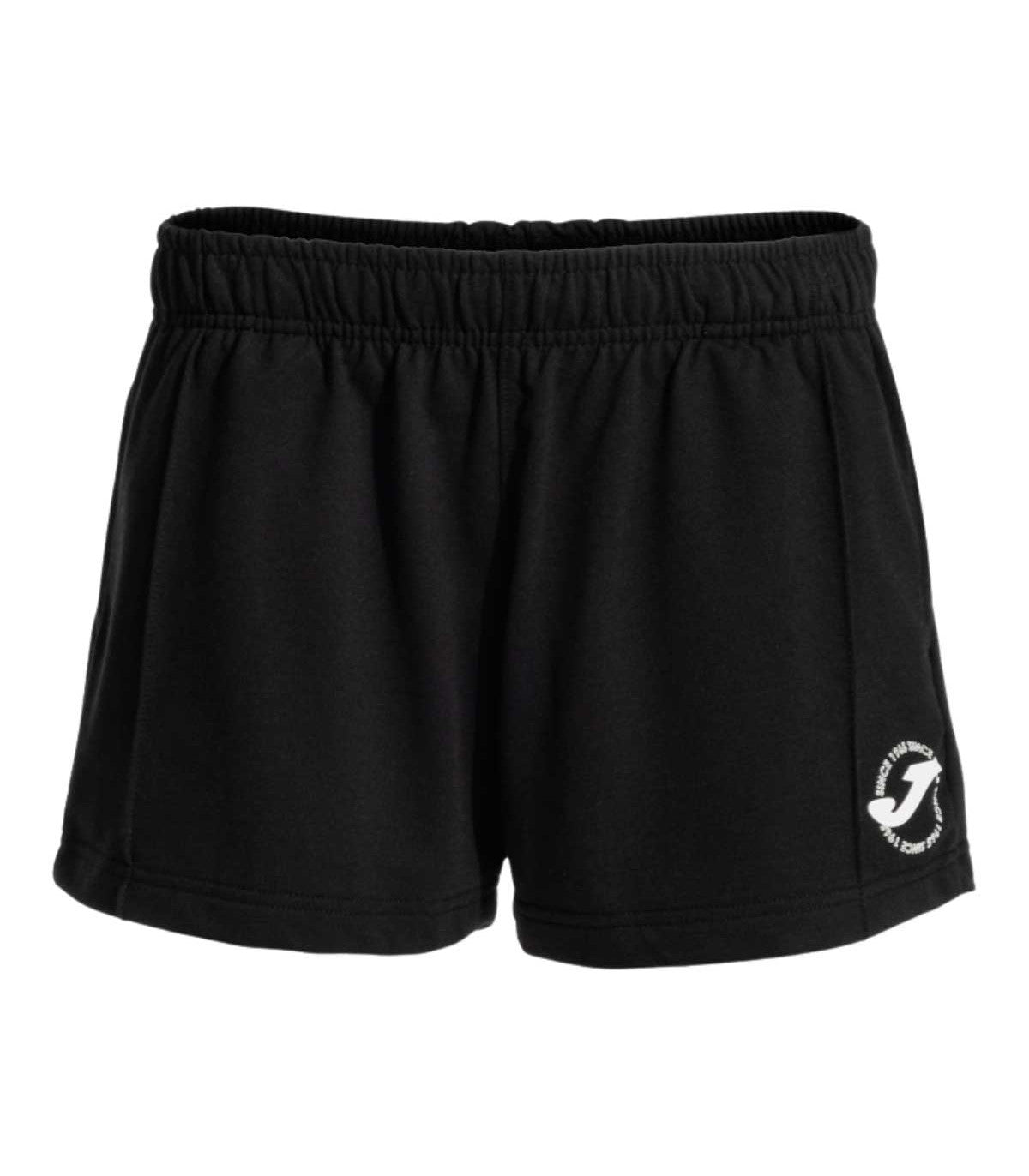 Joma Logo Short For Ladies-LSHR-2188-Black